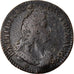 Moneta, Francia, Louis XIV, Liard de France au buste âgé, troisième type