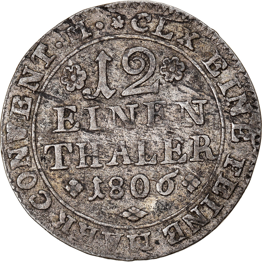Coin, German States, BRUNSWICK-WOLFENBUTTEL, Karl Wilhelm Ferdinand, 1/12