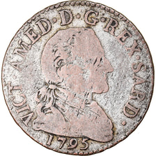 Münze, Italien Staaten, SARDINIA, Vittorio Amedeo III, 20 Soldi, Lira, 1795