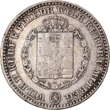 Coin, German States, HESSE-CASSEL, Wilhelm II and Friedrich Wilhelm, 1/6 Thaler