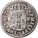 Monnaie, Espagne, Philip V, 1/2 Réal, 1738, Madrid, TB+, Argent, KM:350.1