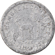 Coin, Djibouti, Chambre de commerce, 5 Centimes, 1921, VF(20-25), Aluminium