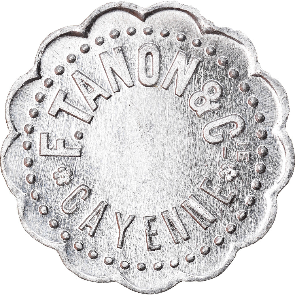 token, GUIANA FRANCESA, Cayenne, F. Tanon et Cie, 10 Centimes, c. 1928