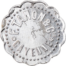 token, GUJANA FRANCUSKA, Cayenne, F. Tanon et Cie, 30 Centimes, c. 1928