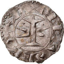 Coin, France, Languedoc, Anonymous, Denarius, Comté de Melgueil, EF(40-45)