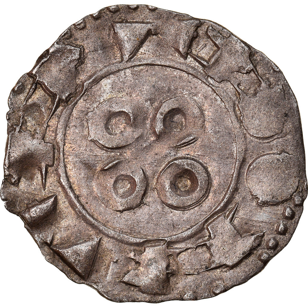 Munten, Frankrijk, Languedoc, Anoniemen, Denarius, Comté de Melgueil, ZF