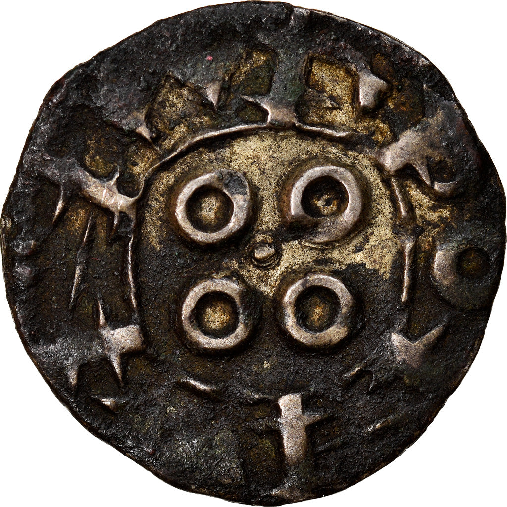 Münze, Frankreich, Languedoc, Anonymous, Denarius, Comté de Melgueil, SS