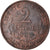Munten, Frankrijk, Dupuis, 2 Centimes, 1909, Paris, ZF+, Bronze, KM:841