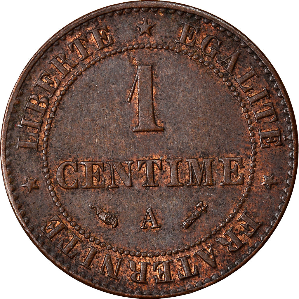 Moneta, Francia, Cérès, Centime, 1895, Paris, SPL, Bronzo, KM:826.1