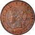 Coin, France, Cérès, Centime, 1892, Paris, AU(55-58), Bronze, KM:826.1