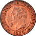 Moeda, França, Napoleon III, Napoléon III, Centime, 1862, Strasbourg