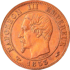 Coin, France, Napoleon III, Napoléon III, Centime, 1853, Paris, AU(50-53)