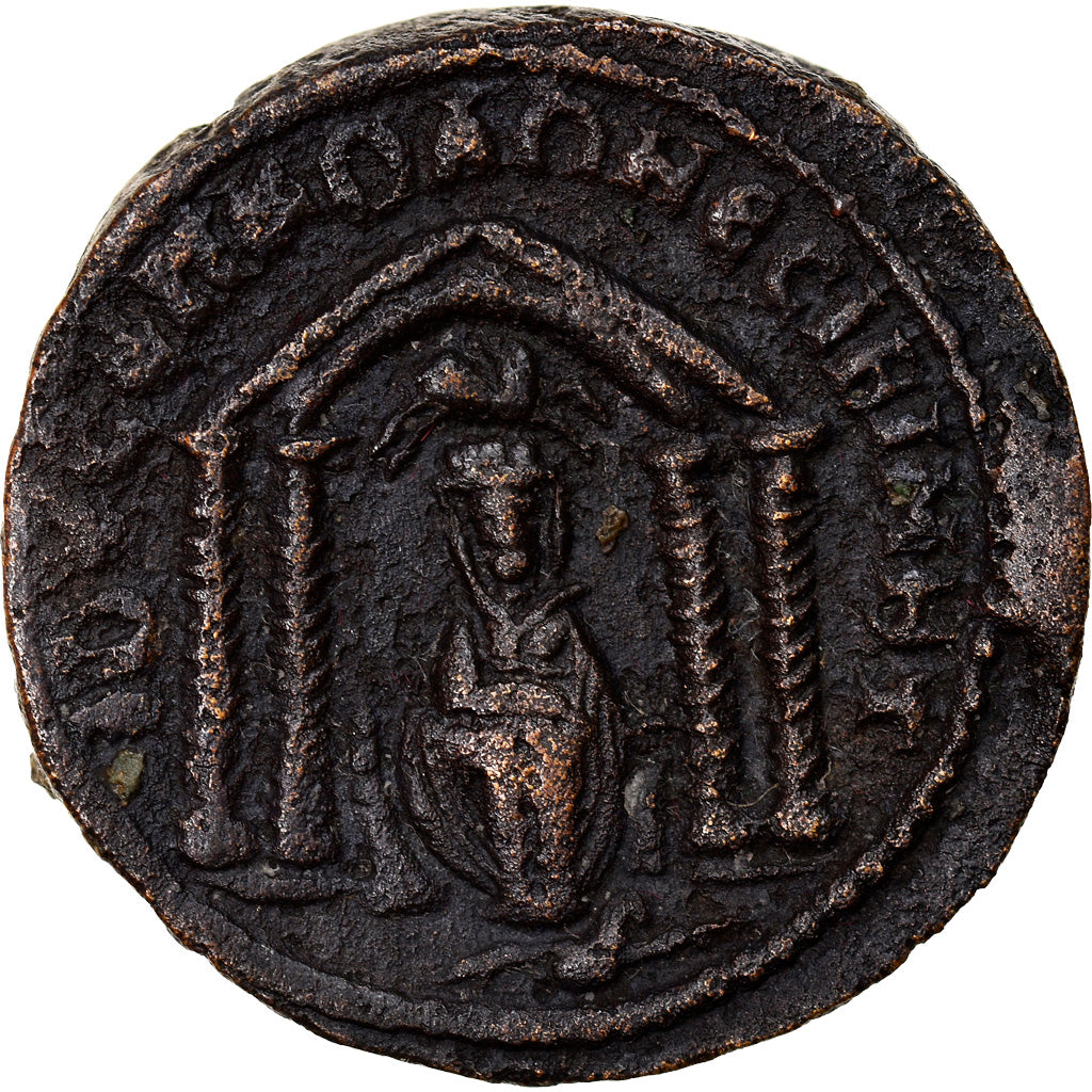 Munten, Mesopotamia, Nisibis, Filip II, Bronze Æ, 247-249, ZF+, Bronze