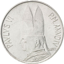 Moneta, CITTÀ DEL VATICANO, Paul VI, 10 Lire, 1966, SPL, Alluminio, KM:87
