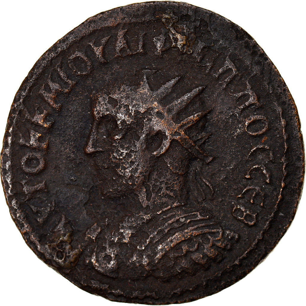 Munten, Mesopotamia, Nisibis, Filip II, Bronze Æ, 247-249, ZF, Bronze