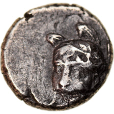 Munten, Silicië, Onzeker, Hemiobol, 4th century BC, FR+, Zilver