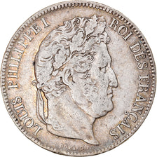 Monnaie, France, Louis-Philippe, 5 Francs, 1833, Lille, TB+, Argent