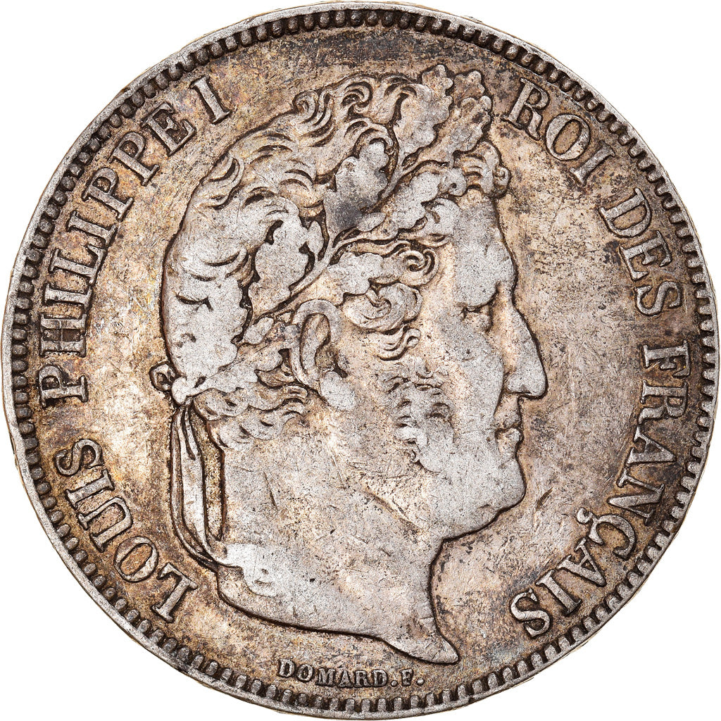 Monnaie, France, Louis-Philippe, 5 Francs, 1835, Bordeaux, TB+, Argent