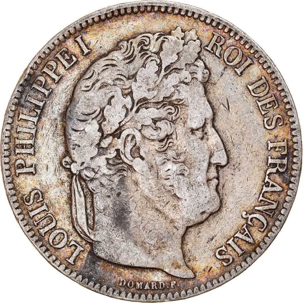 Monnaie, France, Louis-Philippe, 5 Francs, 1840, Bordeaux, TB+, Argent