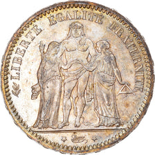 Coin, France, Hercule, 5 Francs, 1873, Paris, AU(55-58), Silver, KM:820.1