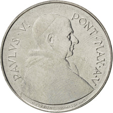 VATICAN CITY, 50 Lire, 1967, KM #97, MS(63), Stainless Steel, 24.8, 6.27