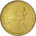 Moneda, CIUDAD DEL VATICANO, Paul VI, 20 Lire, 1968, SC, Aluminio - bronce