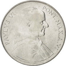 VATICAN CITY, 50 Lire, 1968, KM #105, MS(63), Stainless Steel, 24.8, 6.25
