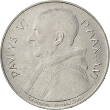 Coin, VATICAN CITY, Paul VI, 100 Lire, 1968, MS(63), Stainless Steel, KM:106
