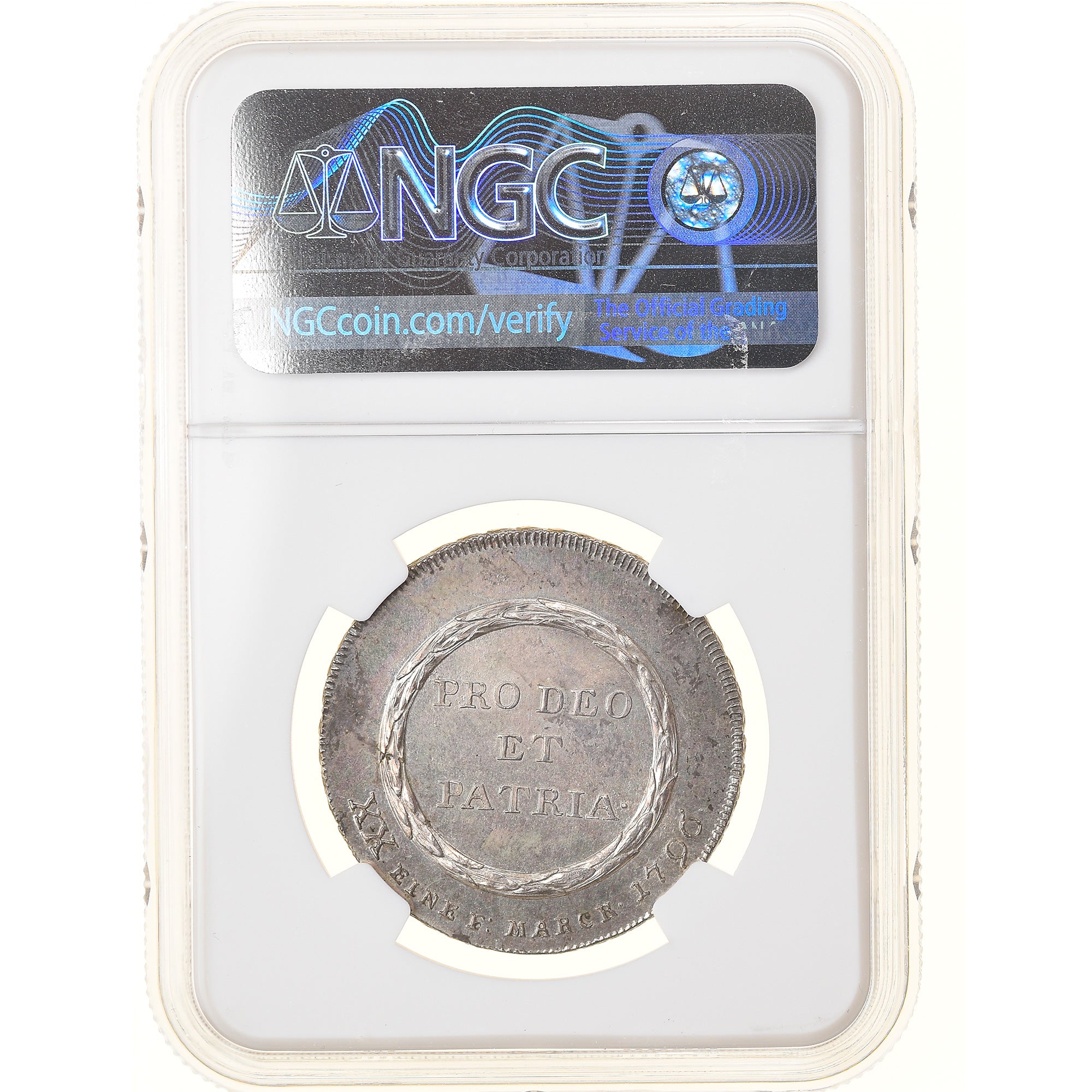 Münze, Deutsch Staaten, FULDA, Adalbert III, 1/2 Thaler, 1796, NGC, UNC