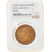 Coin, Monaco, Honore V, Decime, 1838, Monaco, NGC, MS62, MS(60-62), Copper