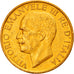 Moneda, Italia, Vittorio Emanuele III, 100 Lire, 1923, Rome, MBC+, Oro, KM:65