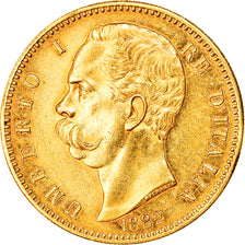 Münze, Italien, Umberto I, 100 Lire, 1882, Rome, VZ, Gold, KM:22