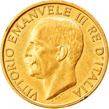 Moneta, Włochy, Vittorio Emanuele III, 20 Lire, 1923, Rome, AU(55-58), Złoto