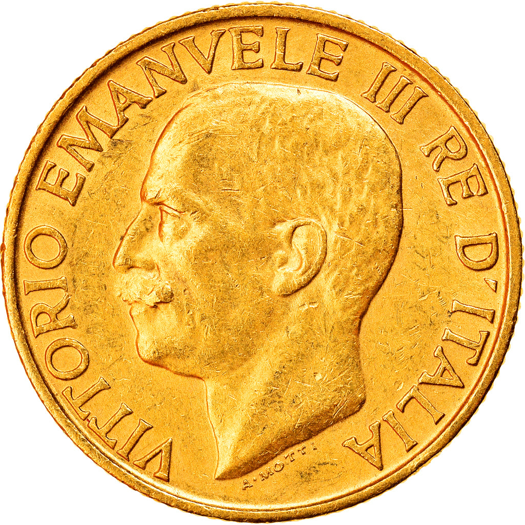 Münze, Italien, Vittorio Emanuele III, 20 Lire, 1923, Rome, VZ, Gold, KM:64