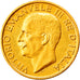 Moneta, Włochy, Vittorio Emanuele III, 20 Lire, 1923, Rome, MS(60-62), Złoto