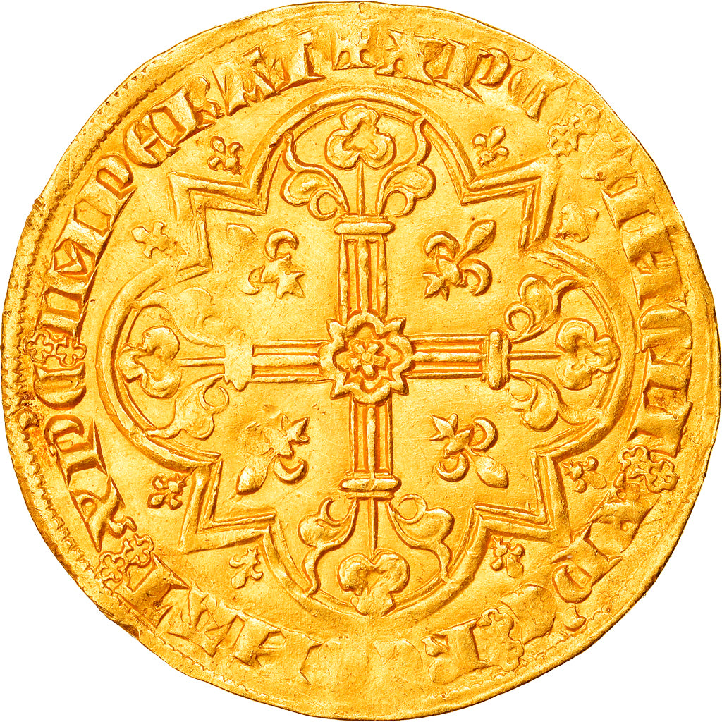 Coin, France, Jean II le Bon, Mouton d'or, AU(55-58), Gold, Duplessy:291