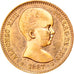 Coin, Spain, Alfonso XIII, 20 Pesetas, 1887 (1961), Madrid, MS(60-62), Gold