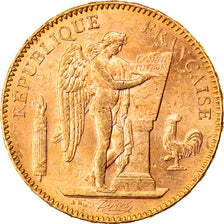 Moneta, Francja, Génie, 50 Francs, 1904, Paris, AU(55-58), Złoto, KM:831
