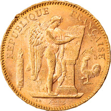 Moneta, Francja, Génie, 50 Francs, 1904, Paris, AU(55-58), Złoto, KM:831