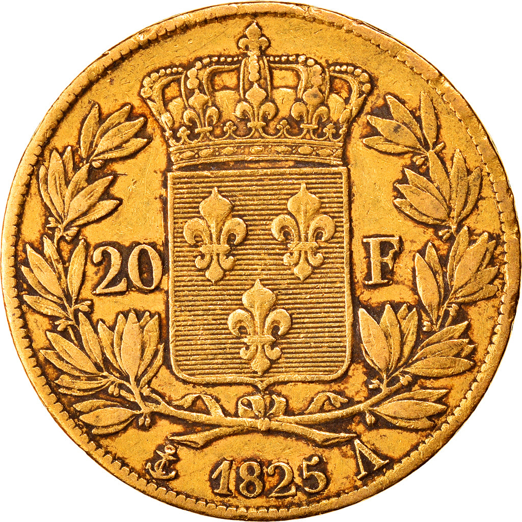 Monnaie, France, Charles X, 20 Francs, 1825, Paris, TTB, Or, Gadoury:1029