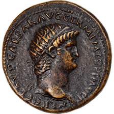 Moneta, Nero, Dupondius, AD 64, Lyon - Lugdunum, BB+, Bronzo, RIC:377