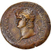 Münze, Nero, Sesterz, 65, Lyon - Lugdunum, SS+, Bronze, RIC:265