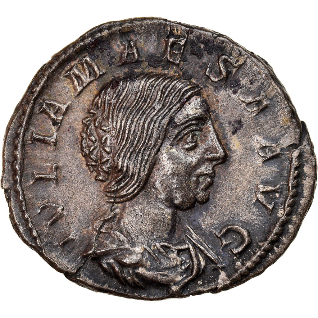 Coin, Julia Maesa, Denarius, 222, Rome, MS(60-62), Silver, RIC:268