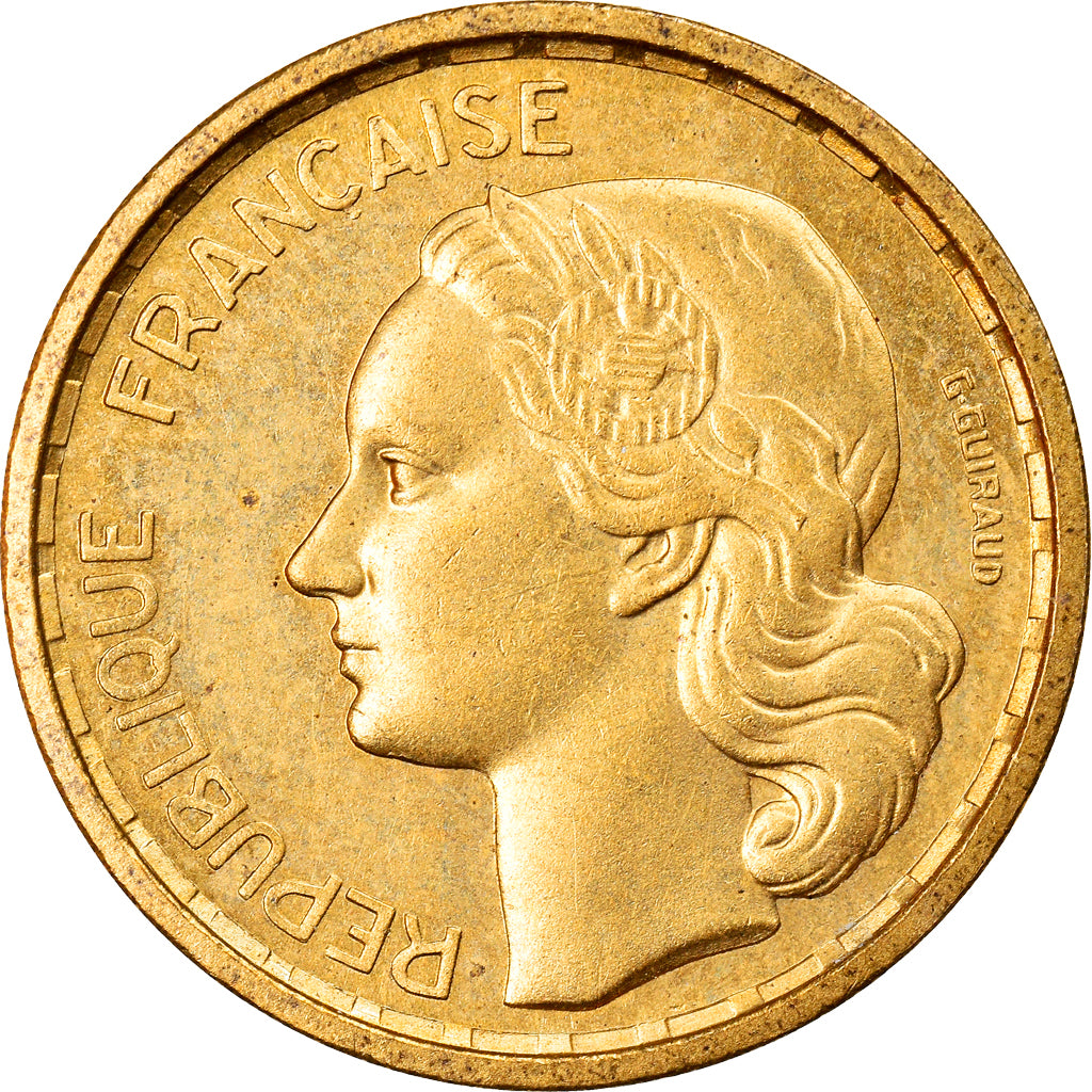 Münze, Frankreich, Guiraud, 10 Francs, 1950, Paris, ESSAI, UNZ