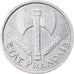 Moneda, Francia, Bazor, Franc, 1942, ESSAI, EBC+, Aluminio, KM:E83, Gadoury:471