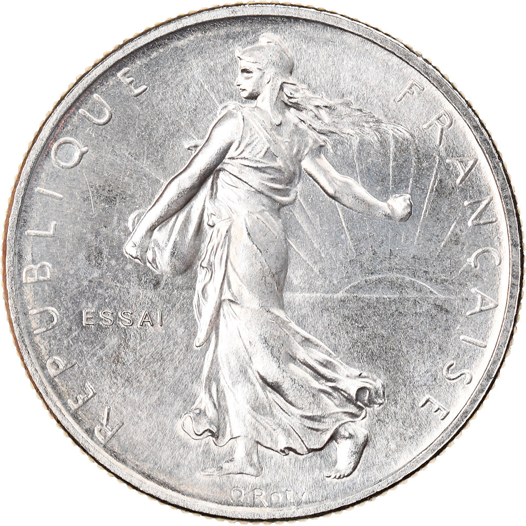 Moneda, Francia, Semeuse, 1/2 Franc, 1965, Paris, ESSAI, FDC, Níquel, KM:E112