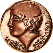 France, Medal, Reproduction Monnaie Antique, Vercingétorix, History, MS(63)