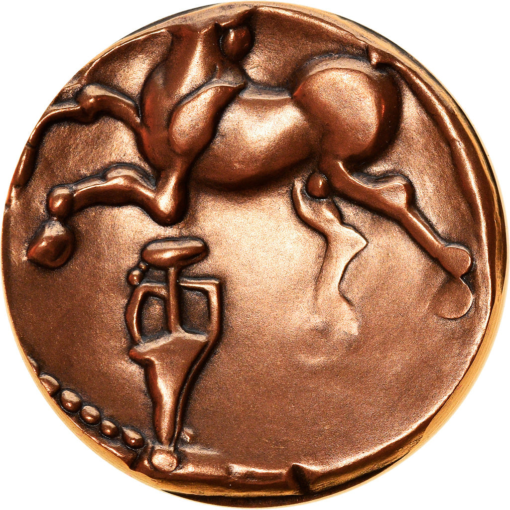 France, Medal, Reproduction Monnaie Antique, Vercingétorix, History, MS(63)