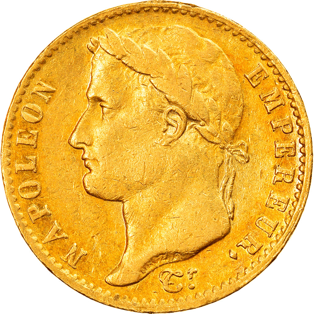 Coin, France, Napoleon I, 20 Francs, 1815, Lille, Cent Jours, EF(40-45), Gold