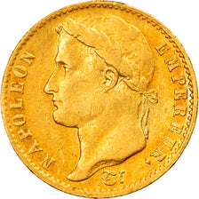 Coin, France, Napoleon I, 20 Francs, 1815, Lille, Cent Jours, EF(40-45), Gold